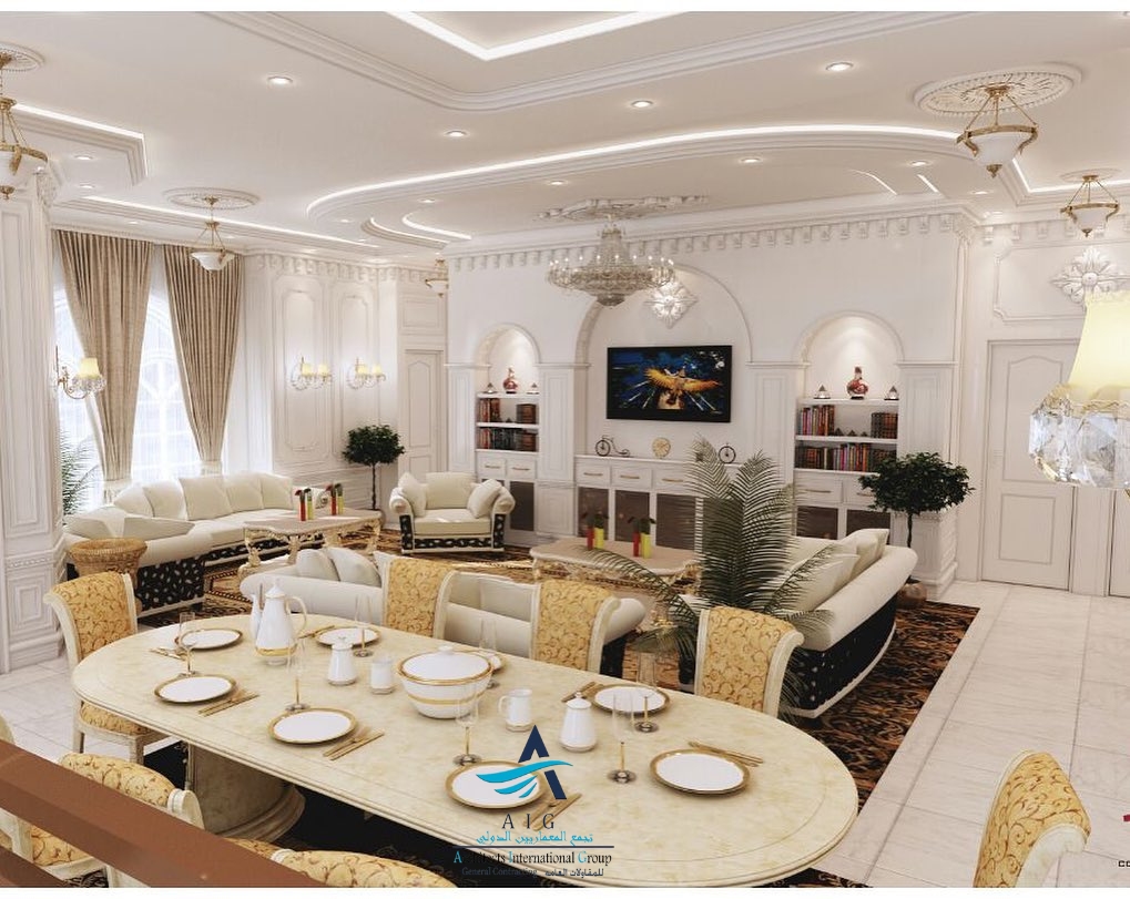 مشاريع التصميم الداخلي